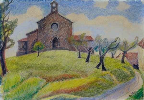 Dipinto della chiesa di Santa Maria Assunta a Coriano
